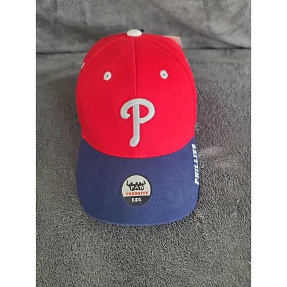 Fan Favorite Youth Kids Philadelphia Phillies Baseball Cap Official MLB  NWT - Picture 1 of 8